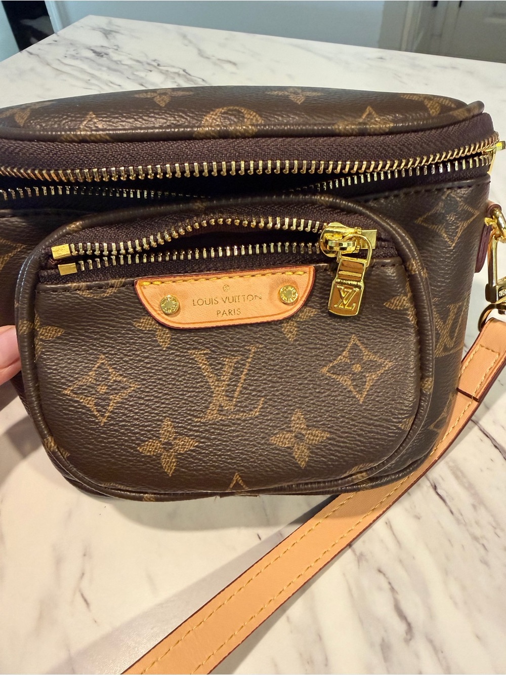Gorchic Brown Crossbody with Strap